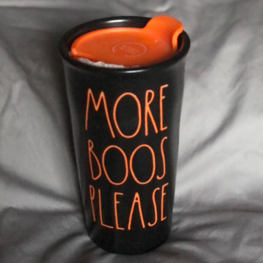 Rae Dunn Halloween Holiday Ceramic Travel Tumbler